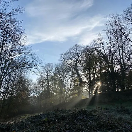 Roulotte Enchantée Dans Le Parc D'un Château Vendéen Sevremont